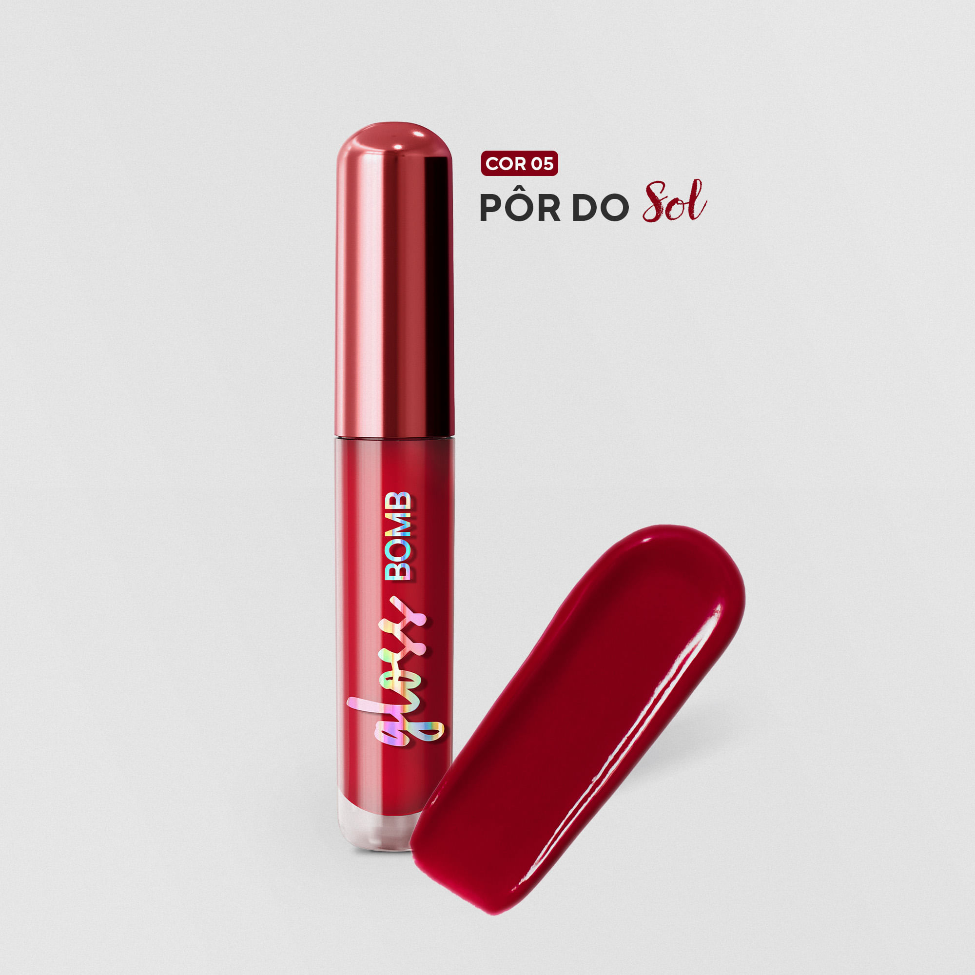 DaBelle Beauty_Lip Gloss Bomb_COR 5_Por do Sol-textura